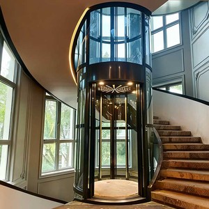 <span class=keywords><strong>Ascensor</strong></span> Residencial Neumático de Vacío Circular, Sin Necesidad de Foso, Elevador Redondo para Villas, Ecológico, para Pasajeros - Product Image 4