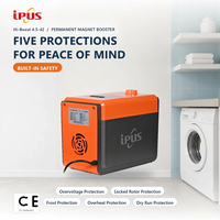 Pompe à eau à fréquence variable à aimant permanent personnalisée OEM ODM, en acier inoxydable 304, contrôle entièrement automatique, 550W 220V