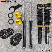 Kit de Suspension Sport EPMAN Type Combiné Fileté Ressorts Amortisseurs Avant Arrière pour Nombreux Modèles de Voitures