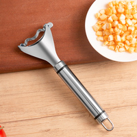 RVS maïsstripper, korrelverwijderaar voor gegrilde maïs, BBQ, familiediner, keukenhulp, groothandel leverancier