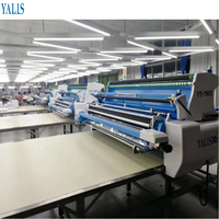 Table de découpe en tissu Yalis avec flottation à air-Système intégré pour machines d'épandage et coupe-vêtements CNC