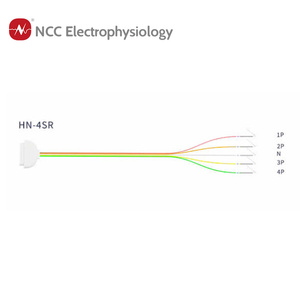 NCC Wegwerp Gebogen Bipolaire Medische Naaldelektroden voor IONM HN Serie Elektromyografie Alcoholvrij Velgrootte 1500-2500mm - Product Image 6