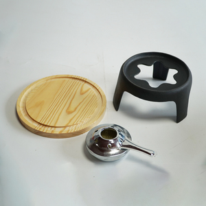 Offre Spéciale : Ensemble de 11 Pièces Mini Fondeuse en <span class=keywords><strong>Fonte</strong></span> Émaillée avec 6 Fourchettes, Couleur Personnalisable, pour Chocolat et Utilisation en Cuisine - Product Image 5