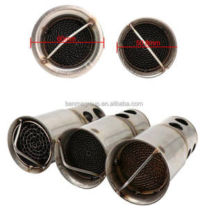 Silenciador <span class=keywords><strong>de</strong></span> Escape <span class=keywords><strong>para</strong></span> Motocicleta Cafe Racer <span class=keywords><strong>de</strong></span> Alta Calidad, Tipo <span class=keywords><strong>Bala</strong></span>, 51 mm 60 mm, con Deflector y DB Killer - Product Image 3