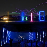 Barra de Luces LED para Discoteca de 24V, Iluminación de Barra de Video LED RGB DMX, Tira LED Programable de Píxeles Redondos 5050 / Luces LED para Discoteca