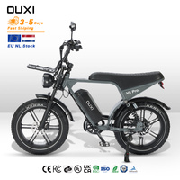 Vélo tout-terrain OUXI V8 Pro pour les voyages en pleine nature, pneus à haute flottabilité, points de fixation pour sacoches, vélo de tourisme longue distance pour l'aventure