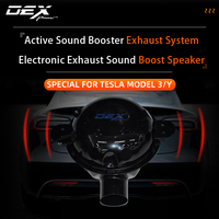 DEX Module Sonore Électronique Son Turbo 100% Ajustement Parfait Tesla Model 3 Model Y Système d'Échappement Actif Amplificateur de Son Électronique