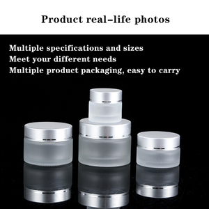 Pots cosmétiques mats personnalisés de 30g et 50g, emballages vides pour soins de la peau, pots en verre dépoli pour crème visage avec couvercle à <span class=keywords><strong>vis</strong></span> - MOQ 10000 pièces - Product Image 5