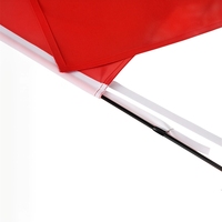 Drapeau de véhicule amovible de 2 m de haut, flexible, longueur et couleur personnalisables