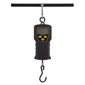 पोर्टेबल निलंबित वजन वाले मछली पैमाने पर वजन हुक स्केल 50 किलोग्राम/10 ग्राम एलसीडी डिजिटल इलेक्ट्रॉनिक हैंगस्केल - Product Image 1