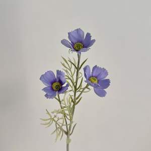 Fiori di Seta di Gelso in Stile INS, Crisantemo Artificiale, Bouquet di Margherite Persiane, Accessori per Foto in Vetro per Composizioni Decorative - Product Image 6