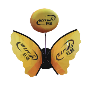 Weihai wzудочки, движущийся рекламный флаг, баннер, запатентованный рюкзак, рекламный щит, бабочка - Product Image 1