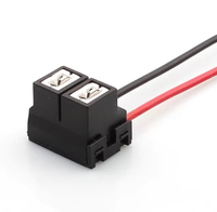 ANMAIP 2-Pin H4/H7/H8/H11/9005/9006 Konektor Dasar Lampu Kabel Harness