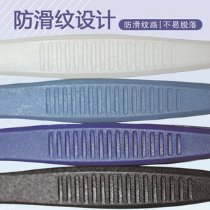 Shinno Plastic Tweezers Toothed Tip 125mm-480mm Corrosion Protection Elbow Shape For DIY Use - Product Image 4