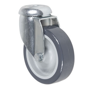 Roues pivotantes en caoutchouc thermoplastique TPR antirouille en acier inoxydable SUS304 de style européen E12 50mm 2 pouces - Product Image 4