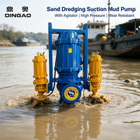 Pompe à boue submersible électrique haute pression pour dragage de sable avec agitateur et résistance à l'usure