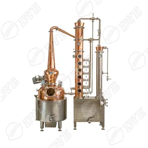 Whisky Brandy Rum Distiller attrezzatura di distillazione multifunzionale RED Copper Still