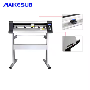 Machine pneumatique de <span class=keywords><strong>presse</strong></span> à chaud de traceur de coupeur de vinyle semi-automatique pour l'impression et la coupe De Corte d'autocollants de voiture - Product Image 2