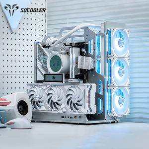 Socooler Computer Rack <span class=keywords><strong>PC</strong></span> Case Nouveau modèle RTX 4060 Ti GPU Aerospace Metal Gaming Tower Full Tower Open-Package Design en Stock - Product Image 2