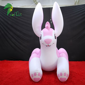 Poupées gonflables <span class=keywords><strong>d</strong></span>'animaux de lapin de Hongyi belles, lapin rose <span class=keywords><strong>gonflable</strong></span> - Product Image 5