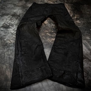 Jeans da Uomo 100% Cotone Traspirante Stile Streetwear con Rivetti e Pietre Personalizzabili, Pantaloni Svasati Eleganti in Denim Lavato Colorato - Product Image 4