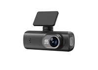 Dashcam de voiture haute définition 4K avec vision nocturne 24H moniteur de stationnement écran LCD enregistreur vidéo pour enregistreur de conduite boîte noire