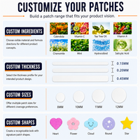 Patchs Hydrocolloïdes Anti-Acné à Motifs Mignons pour Boutons et Imperfections, Autocollants Imperméables Invisibles pour une Guérison Nocturne – Vente en Gros
