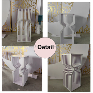Nuovo Design Espositore <span class=keywords><strong>in</strong></span> Acrilico, Piedistallo per Torte Nuziali Quadrato <span class=keywords><strong>in</strong></span> Vendita - Product Image 2