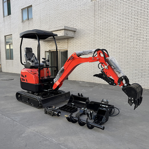 Nueva Miniexcavadora Compacta de 2.5 Toneladas con Motor, Excavadora de Orugas para Jardín y Granja, Fabricada en China, Miniexcavadora de 2.5 Toneladas con - Product Image 5