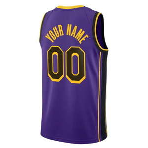 Nueva Camiseta de Baloncesto de Los Ángeles 2024-25, Unisex, Logotipo Personalizado Cosido, Uniforme de Equipo, Bordado Frontal, Transpirable, 3D, Verano/Invierno - Product Image 1