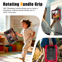 Étui de protection de qualité industrielle pour tablette Samsung Galaxy Tab S12 Plus avec support rotatif et design anti-chute, pour usage professionnel
