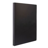 Logo personnalisé promotionnel plastique A4 20 poches affichage Clearbook transparent feuille protecteur PP clair dossier de documents