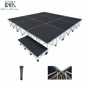 Plataforma de Escenario Portátil Antideslizante de Aluminio de 3x3m para Exhibiciones de Truss y Eventos - Product Image 1