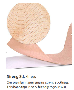 Sujetador elástico transpirable de algodón para levantar el pecho, adhesivo impermeable, cinta adhesiva para levantar el pecho al instante, directo de fábrica - Product Image 6