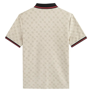 <span class=keywords><strong>Polo</strong></span> Estiva Casual <span class=keywords><strong>Nuova</strong></span> Moda in Puro Cotone Traspirante con Logo Personalizzato Ricamato, Maglia di Alta Qualità per Uomo - Product Image 4