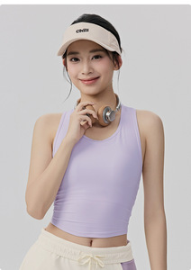 Top Deportivo con Logotipo Personalizado para Mujer, Sujetador Deportivo con Push-Up, <span class=keywords><strong>Ropa</strong></span> Interior de Yoga para Mujer, Tops Transpirables para Correr, <span class=keywords><strong>Ropa</strong></span> Deportiva Femenina - Product Image 2