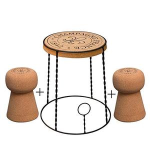 Taburete de Corcho Decorativo para Bodega, Silla de Corcho para Sala de Estar, Sofá, Chaise Longue, Mesa de Centro, Asiento de Madera - Product Image 5