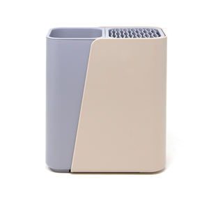 Organisateur extensible en plastique, gris/gris tourterelle - Product Image 1