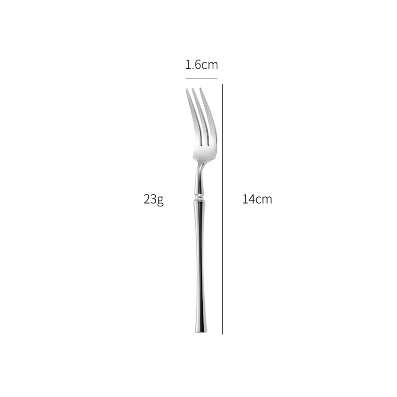 fourchette à thé en argent