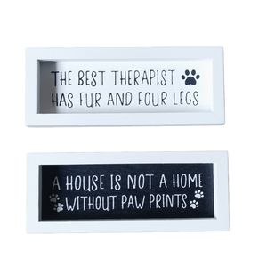 Ahome truyền cảm hứng vật nuôi Quote khung tường bằng gỗ với đau khổ kết thúc lý tưởng cho trang trại hoặc nội thất nhà hiện đại - Product Image 4