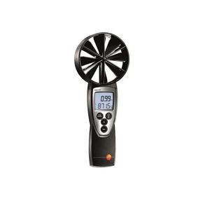 Kit de Anemómetro Digital Testo 417 Kit2 con Conos de Medición y Rectificador de Flujo 59.1 3937 (0.3-20 M/s) 0.1-118 CFM IP40 417 Kit - Product Image 1