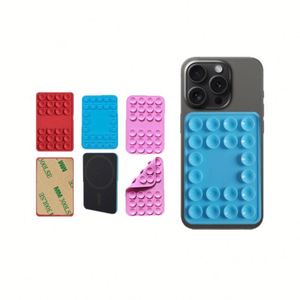 เคสซิลิโคนแบบดูดติดโทรศัพท์ที่วางโทรศัพท์แผ่นติดซิลิโคนสำหรับโทรศัพท์มือถือ iPhone - Product Image 2