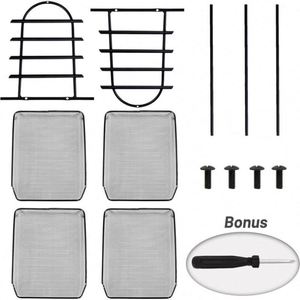 Wholesale Multi-functional Office <b>File</b> Rack Stable Removable Five-Layer Wrought Iron Art Data <b>Storage</b> Metal Grid Desktop Trays - Product Image 4