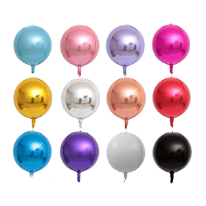 4 Palloncini A Forma Di Mongolfiera In Alluminio - Decorazione Compleanno A Tema Animali - 2