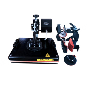 Máquina de Prensa de Calor Digital Multifuncional Manual 4 en 1 para Sublimación, Control de Temperatura de 0-220°C, Garantía de un Año - Product Image 1