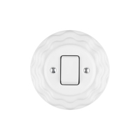 Nouveau design de cadre en porcelaine en forme de dentelle panneau rétro pour prise d'interrupteur mural vintage