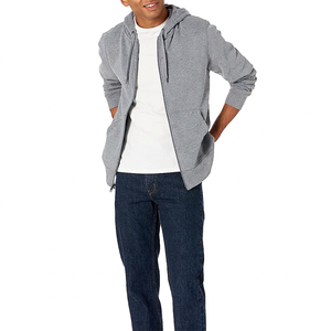Sudadera con Capucha Personalizada con Logotipo Frontal, de Poliéster/Algodón, Transpirable y de Secado Rápido, Corte Regular, Servicio OEM, para Hombre, Invierno - Product Image 1