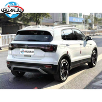 Подержанный Volkswagen Tacqua 2021 года, бензиновый внедорожник VW TACQUA T-Cross с панорамной крышей, кожаными чехлами на сиденья, доступный китайский внедорожник