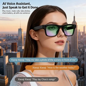 Gafas Inteligentes para Exteriores con IA, Grabación de Video WIFI, Cámara HD 1080P de 800W, Asistente de Voz con IA, IPX-4, Aplicación de Traducción en Tiempo Real - Product Image 6