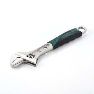 8/10/12 Inch Alloy Steel Black Opening Adjustable <strong>Wrench</strong> <strong>Set</strong> With Shorter Anti-Slip Texture Handle - Product Image 3